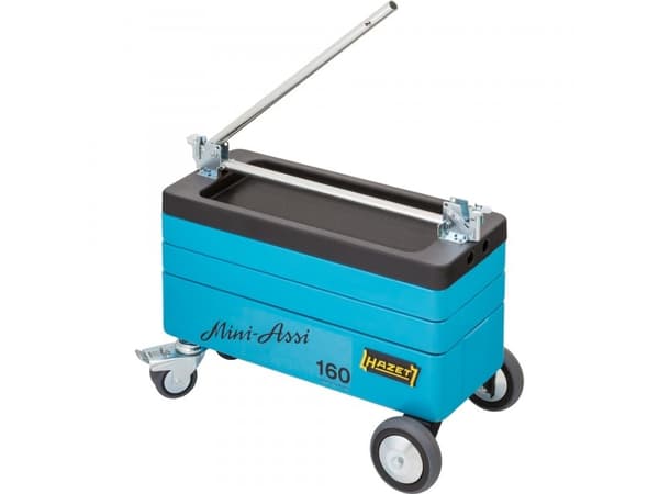 HAZET 160ST, Frittstående, 150 kg, Sort, Blå, 4 hjul, 590 mm, 345 mm