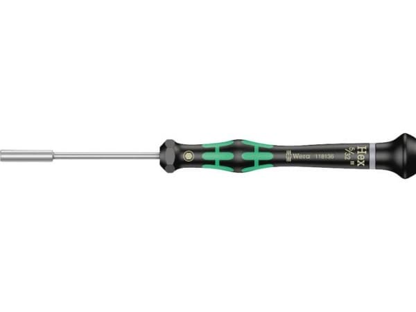 Wera 2069 Elektronik och finmekanik Toppnyckel Skruvmejsel Nyckelns bredd: 4 mm Nyckelns bredd (tum): 5/32 tum Bladlängd: 60 mm