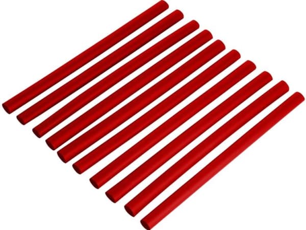 DSG Canusa 2810024302CO Krympeslangesortiment Rød 2.40 mm 1.20 mm Krympningshastighed:2:1 10 stk