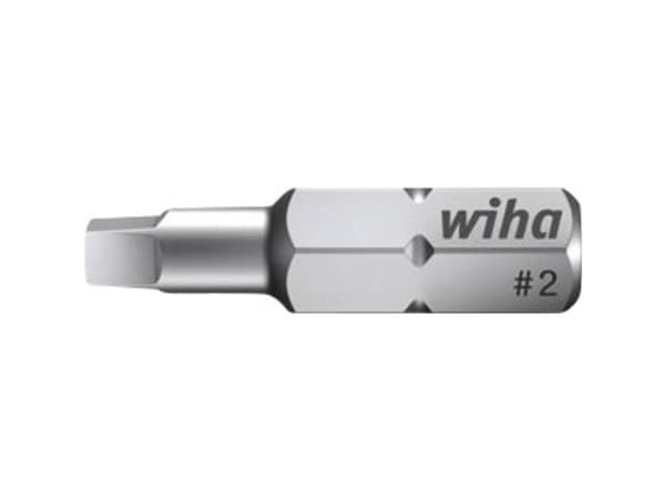 Wiha 7018 Z, 1 stk, Robertson, 2 x 25 mm, Krom-vanadium-stål, 2,5 cm, 5,4 g