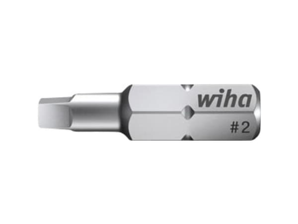 Wiha 7018 Z, 1 stk, Robertson, 2 x 25 mm, Krom-vanadium-stål, 2,5 cm, 5,4 g