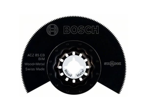 Bosch Accessories 2609256943 ACZ 85 EB Bimetal Segmentsavklinge 85 mm 1 stk