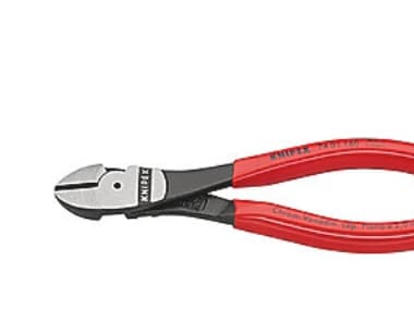 Knipex 74 01 160, Diagonal tang, Kromvanadiumstål, Plast, Rød, 160 mm, 178 g