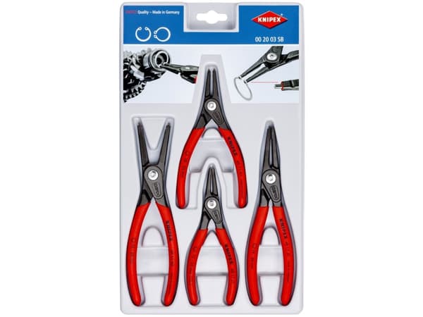 Knipex 4003773050100, Låseringtang, Rød, 685 g