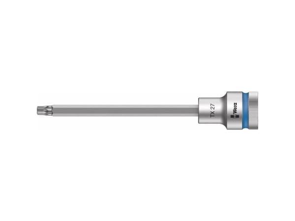 Wera 05003854001, Stikkontakt, 1/2", 1 hoder, T40, Kromvanadiumstål, Kromfarget