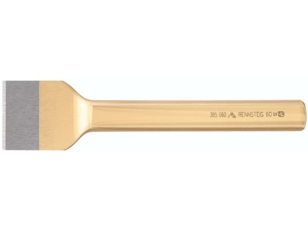 RENNSTEIG 385 080 1, Spademeisel, Flat meisel, 250 mm, 80 mm, 2,6 cm, 607 g