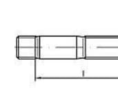 TOOLCRAFT 132647 Stiftskruer M10 25 mm DIN 938 Stål Galvaniseret 100 stk