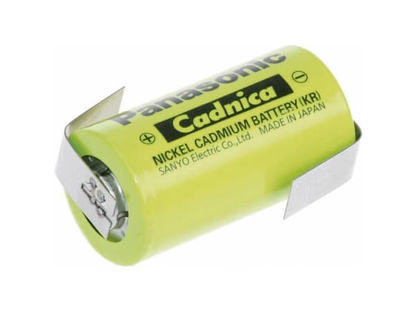 Panasonic Sub-C ZLF Special-batteri Sub-C Z-loddefane NiCd 1.2 V 1800 mAh