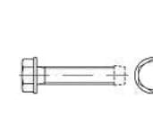TOOLCRAFT 141132 Gevindskruer M8 12 mm Udvendig sekskant DIN 7500 Stål Galvaniseret 500 stk