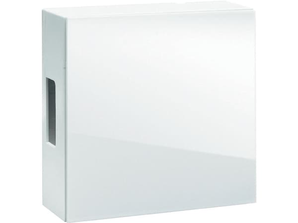 URMET Dörrklocka DING DONG, Färg på hölje: Vit, Front: Vit, 8-12V eller 9V batteri, Mått: 118 x 118 x 47 mm