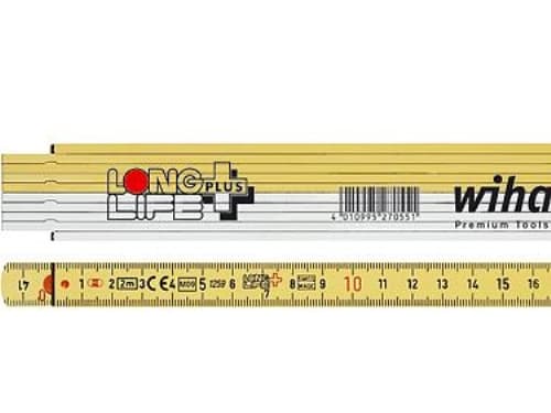 Wiha 41020012 27059 Tommestok 2 m Plastic