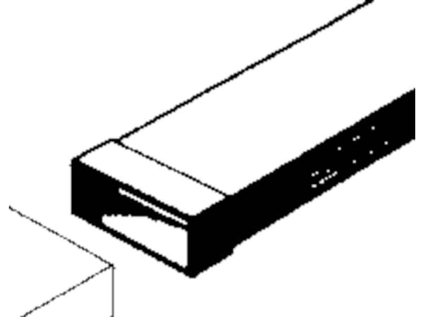 Wallair 20200111 Fladkanals-ventilationssystem 100 Rørforbinder