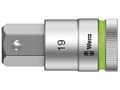 Miniatyrbilde 1 av 5: Wera 05003829001, Stikkontakt, 1/2", Metrisk, 1 hoder, 19 mm, Kromvanadiumstål