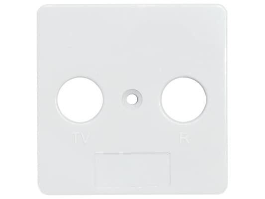 Axing TZU002101, Vit, Vanlig, Axing, TV+radio, 75 mm, 75 mm