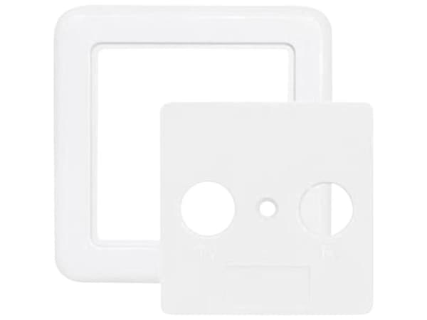 Axing TZU002101, Vit, Vanlig, Axing, TV+radio, 75 mm, 75 mm