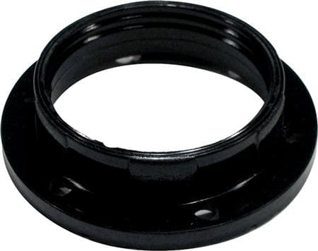 E27 cirkulär ring Ø57 svart