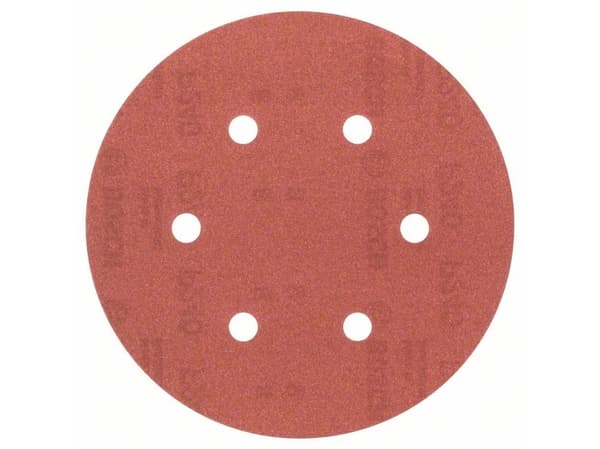 Bosch Accessories 2609256A34 Excenter slibepapir med burrebånd, perforeret Kornstørrelse 240 (Ø) 150 mm 5 stk