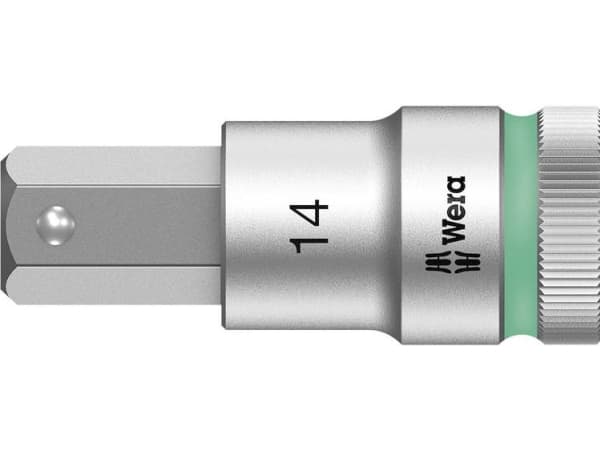 Wera 05003827001, Pistorasia, 1/2", Metrinen, 1 pää(t), 14 mm, Kromivanadiini-teräs