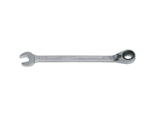 HAZET 606-17, 19 mm, Krom, Krom, Glansigt, 13°, Tyskland