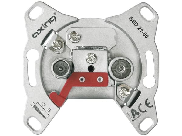 Axing BSD02100, Koaksiaalinen, Harmaa, CE, 68 mm, 35 mm, 68 mm