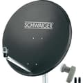 Miniatyrbild 1 av 3: Schwaiger SPI9961SET2 SAT-system utan mottagare Antal abonnenter: 2 80 cm