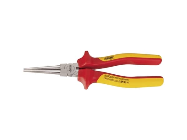 Vigor V2641, Pyöreäkärkiset pihdit, Orange,Red, 16 cm