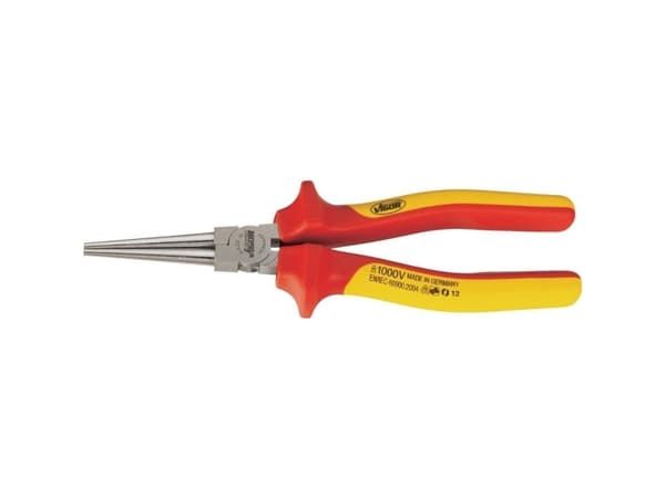 Vigor V2641, Pyöreäkärkiset pihdit, Orange,Red, 16 cm