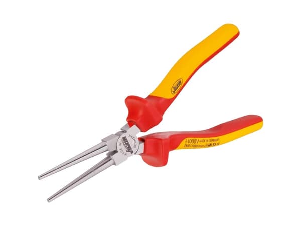 Vigor V2641, Pyöreäkärkiset pihdit, Orange,Red, 16 cm