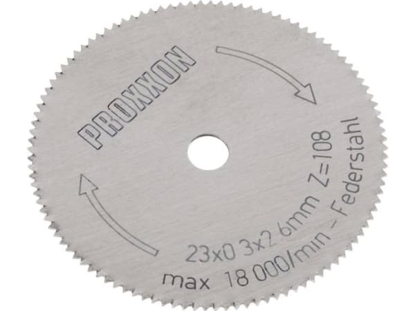 Proxxon Micromot 28 652 Rundsavblad 23 x 2.6 x 0.3 mm 1 stk