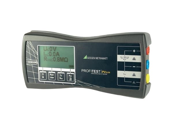 Gossen Metrawatt Profitest PV Sun Solar Meter, Photovoltaic Meter LCD, 0 - 1000 V/DC (M360C)