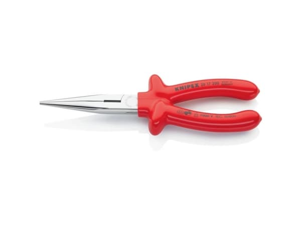 Knipex 26 17 200, Endekuttende tang, Kromvanadiumstål, Plast, Rød, 200 mm, 212 g
