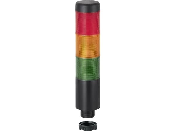 Werma 698.110.75, Vihreä, Punainen, Keltainen, 50000 h, Polykarbonaatti (PC), -20 - 50 °C, IP65, 24 V
