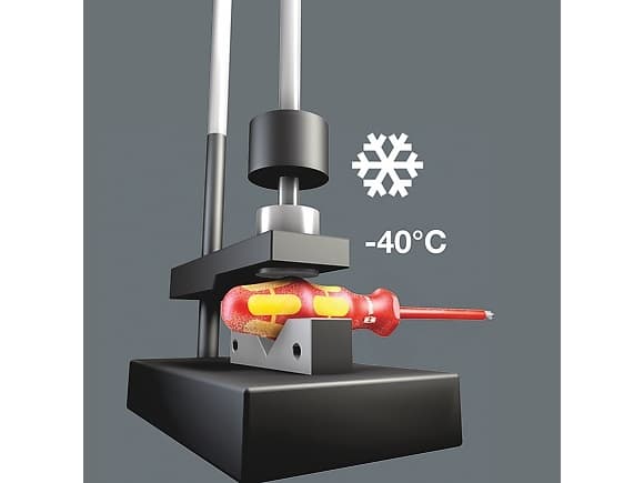 Wera 05005325001, 23,7 cm, Rød, Gul