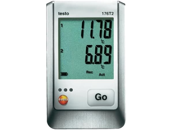 testo 0572 1762 176 T2 Temperatur-datalogger Mål Temperatur -50 til +400 °C