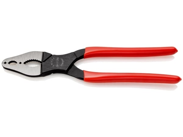 Knipex 84 11 200, Skrutang, 3,5 mm, 1 cm, Stål, Plast, Rød