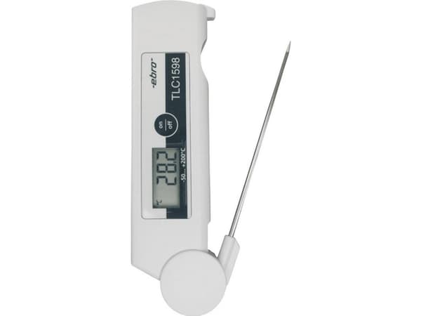 Indstikstermometer (HACCP) ebro TLC 1598 Pt1000 Fabriksstandard