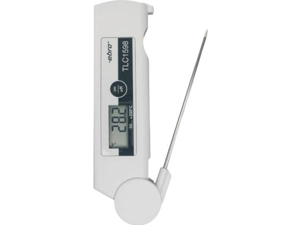 Indstikstermometer (HACCP) ebro TLC 1598 Pt1000 Fabriksstandard