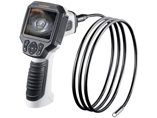 Laserliner VideoScope XXL, 320 x 240 piksler, 7,62 cm (3"), AVI, JPG, 4x, Sort