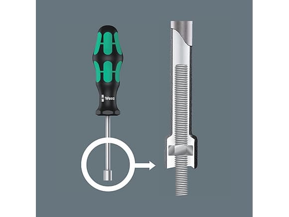 Wera 395 HO/7 SM, 160 mm, 45 mm, 315 mm, 710 g, muovi, metalli, metallia