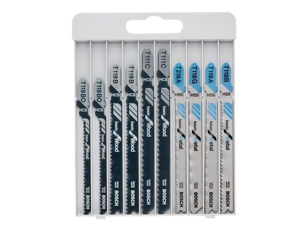 Bosch STIKSAVKLINGESÆT WOOD/METAL BASIC 10 STK