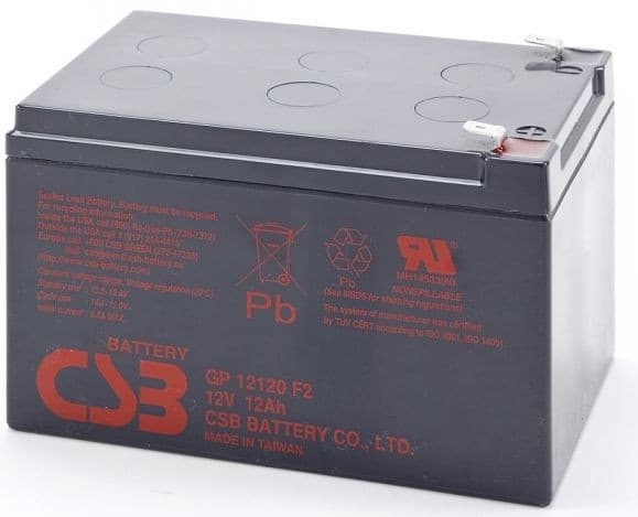 CSB GP12120 - UPS-batteri - 1 x batteri - blysyre - 12 Ah