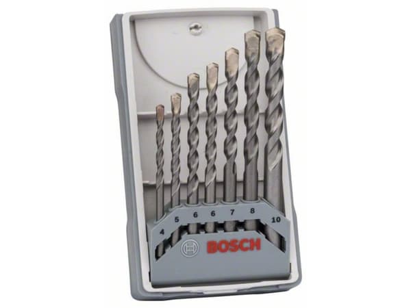 Bosch Betonbor sæt 4/5/6/6/7/8/10MM, 7 stk