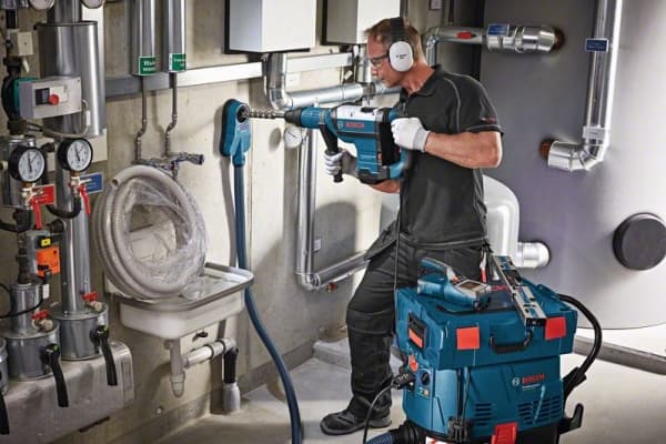 Bosch GDE 162 Professional Støvekstraktionssystem Roterende hammer