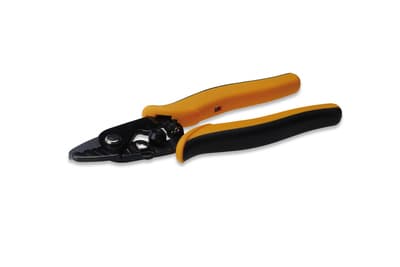 ASSMANN "Three times" Fiber Optic Stripper - Skaltång - 16 cm - svart, RAL 9005