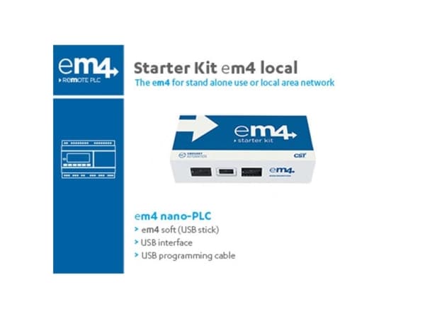 Crouzet 88981103 Em4 Local Plc Control Module 24v/Dc