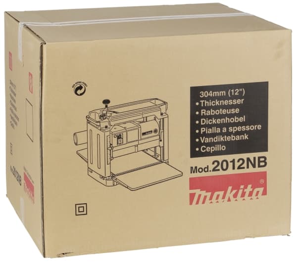 Makita 2012NB - Tjocklekshyvel - 1650 W - 304 mm