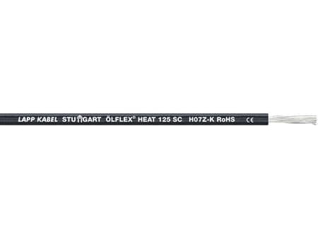 LAPP 1234106 Lanka ÖLFLEX® HEAT 125 SC 1 x 1 mm² Harmaa 100 m