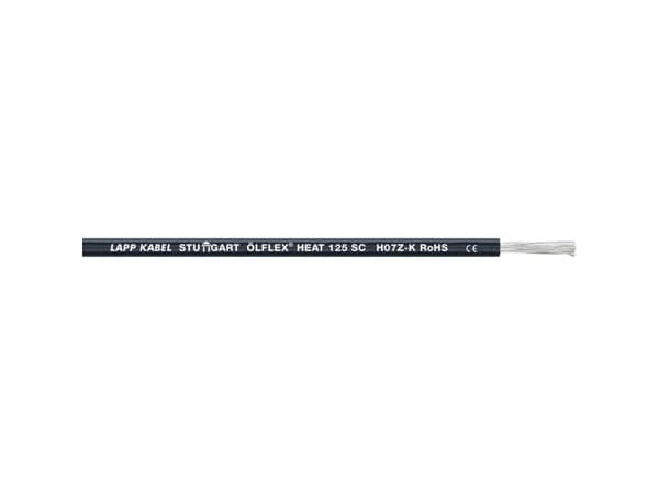 LAPP 1234106 Lanka ÖLFLEX® HEAT 125 SC 1 x 1 mm² Harmaa 100 m