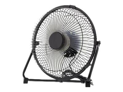 DELTACO FT-758 - Fläkt - bord - 18 cm - USB - svart