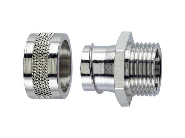 Lapp SILVYN 55501981, Metallinen, Nikkelillä päällystetty messinki, Metrinen, M12x1.5, 8 mm, IP54